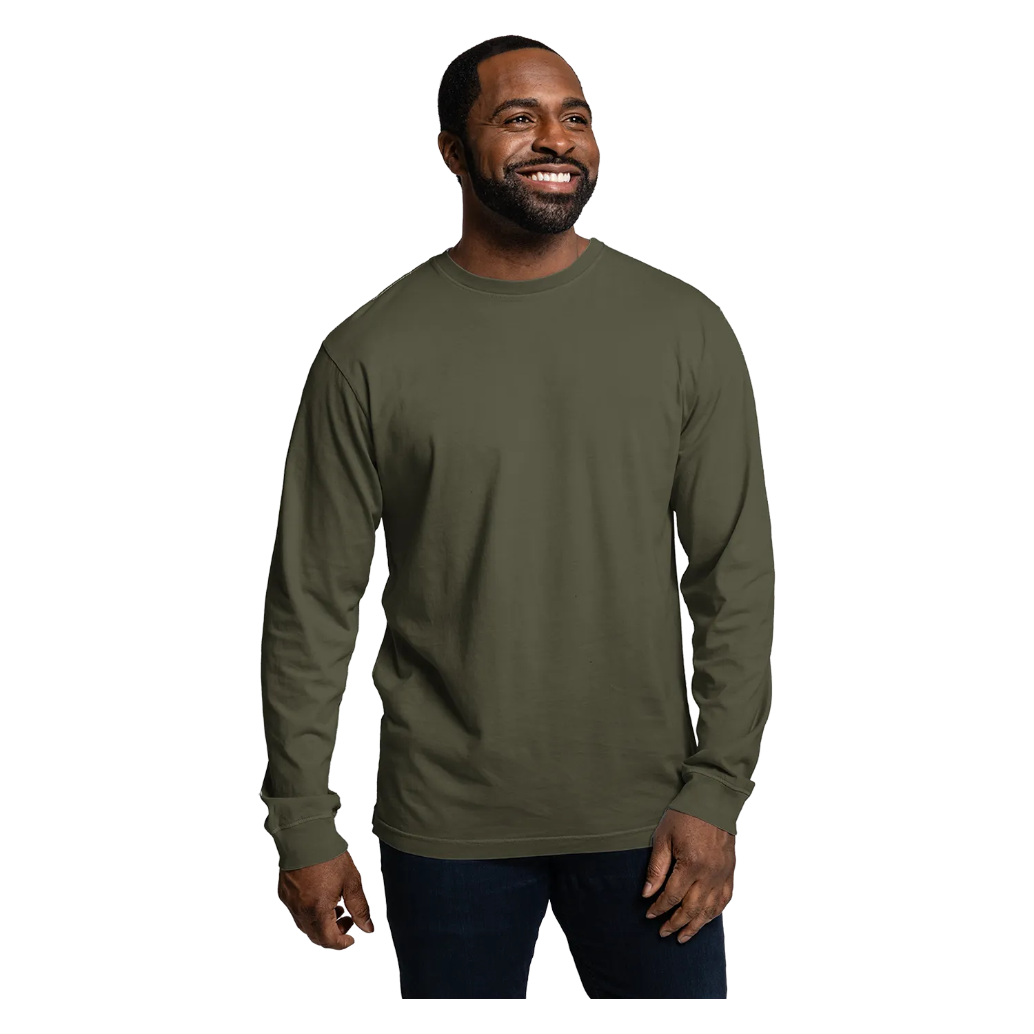 10PDT The Standard Collection Garment Dyed Long Sleeve Tee