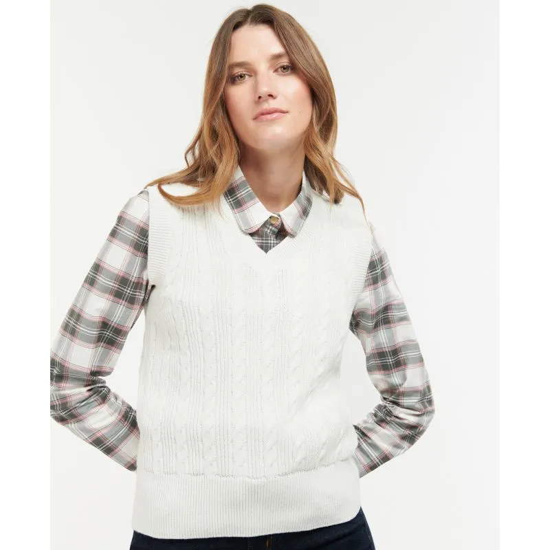 Barbour Regia Ladies Knit Vest - Aran