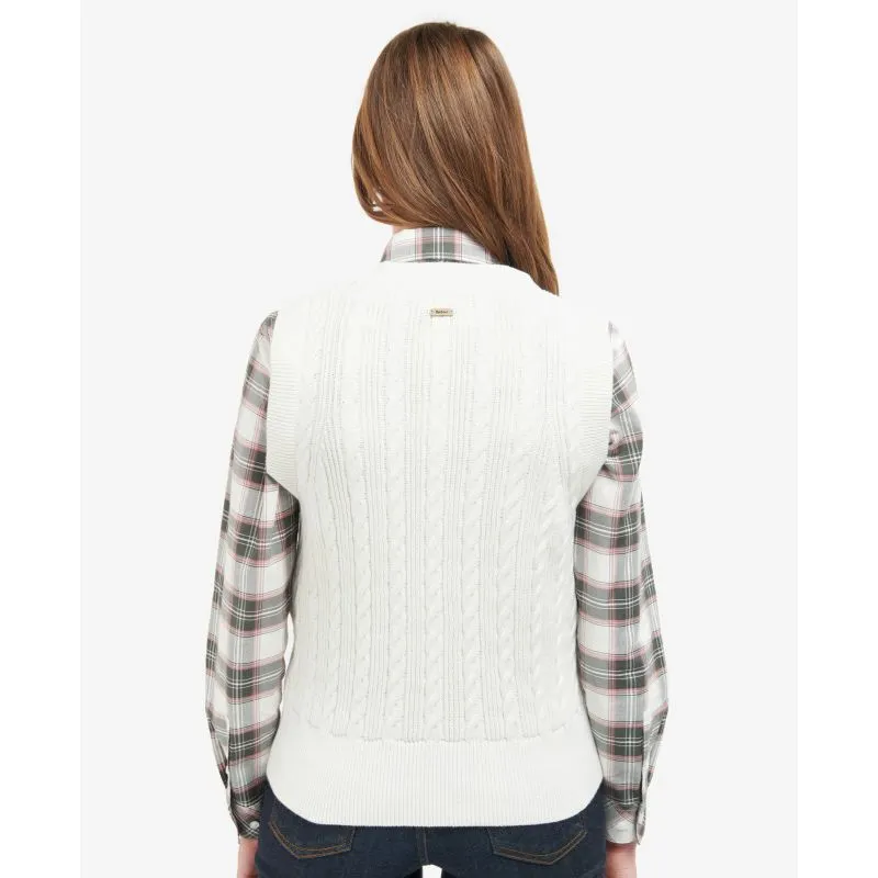 Barbour Regia Ladies Knit Vest - Aran