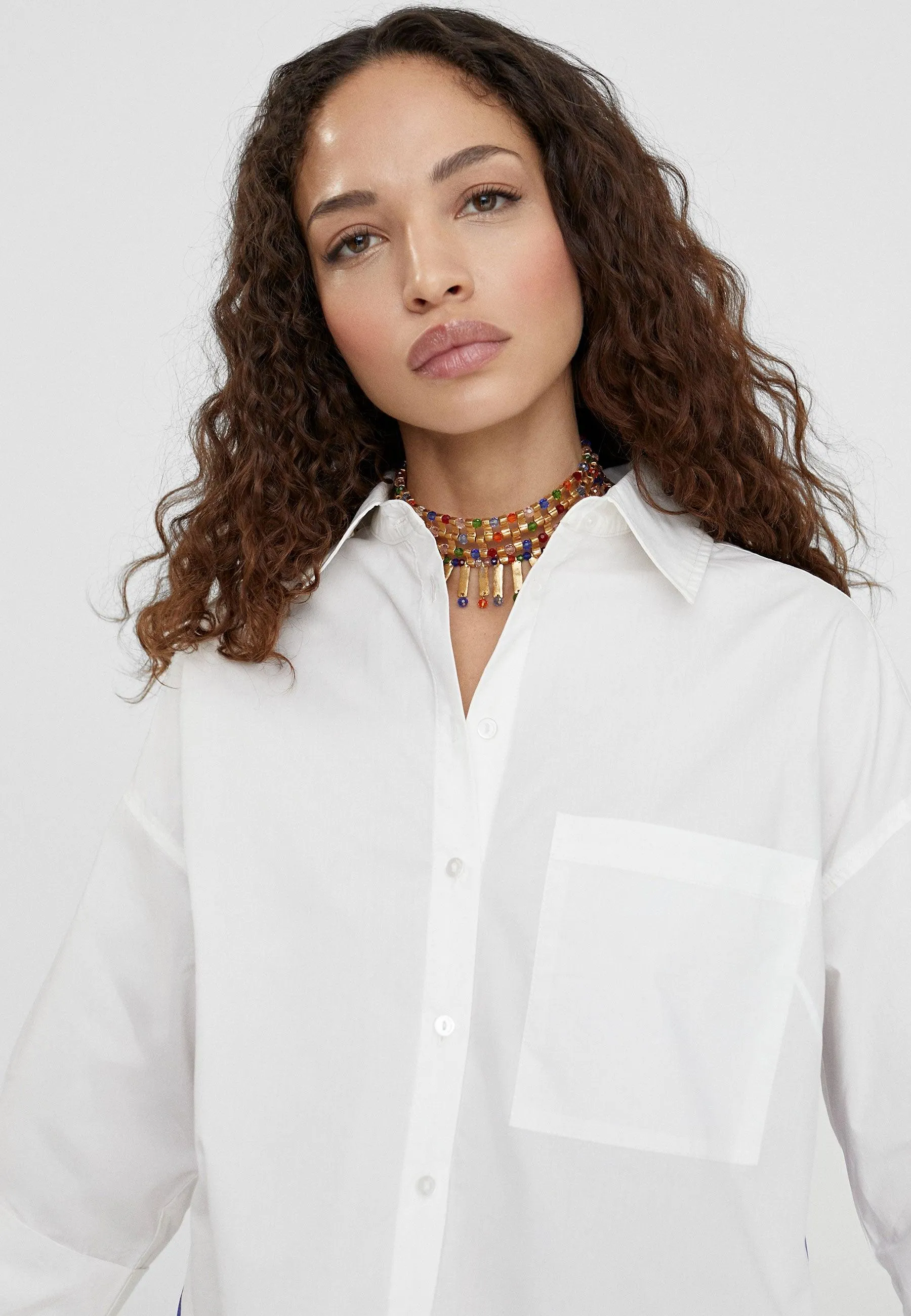 Basic cotton shirt