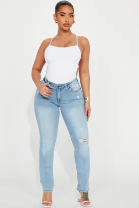 Be Here Now Boyfriend Jeans - Light Wash