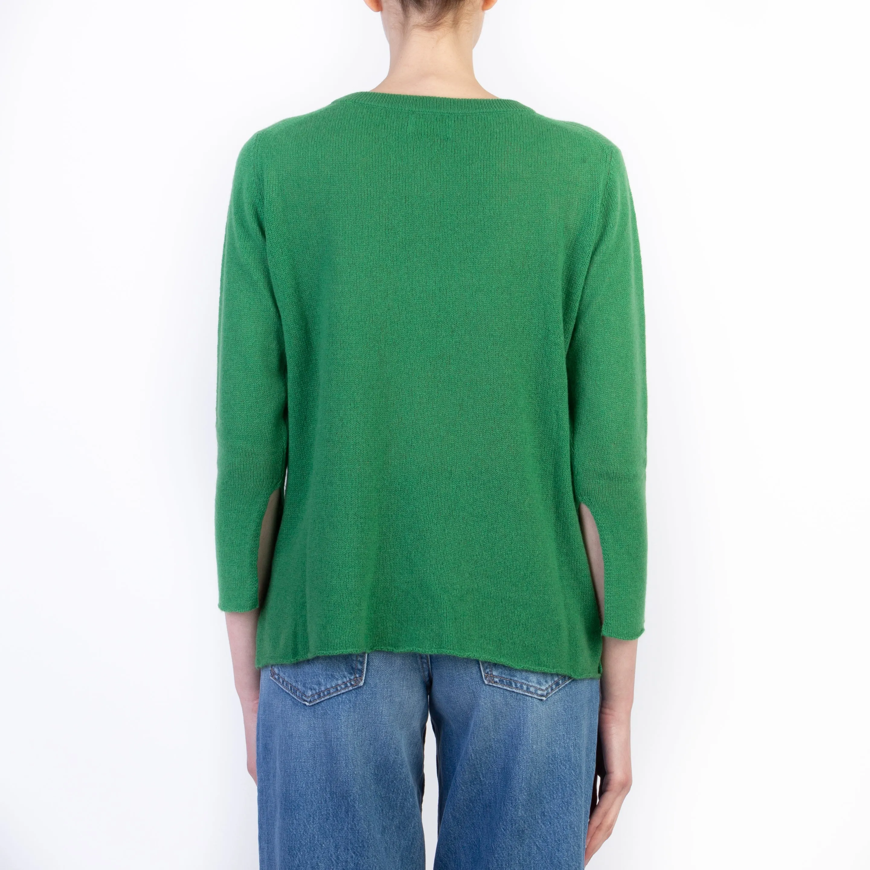 BE YOU KNITWEAR MVD42B4 413 GREEN