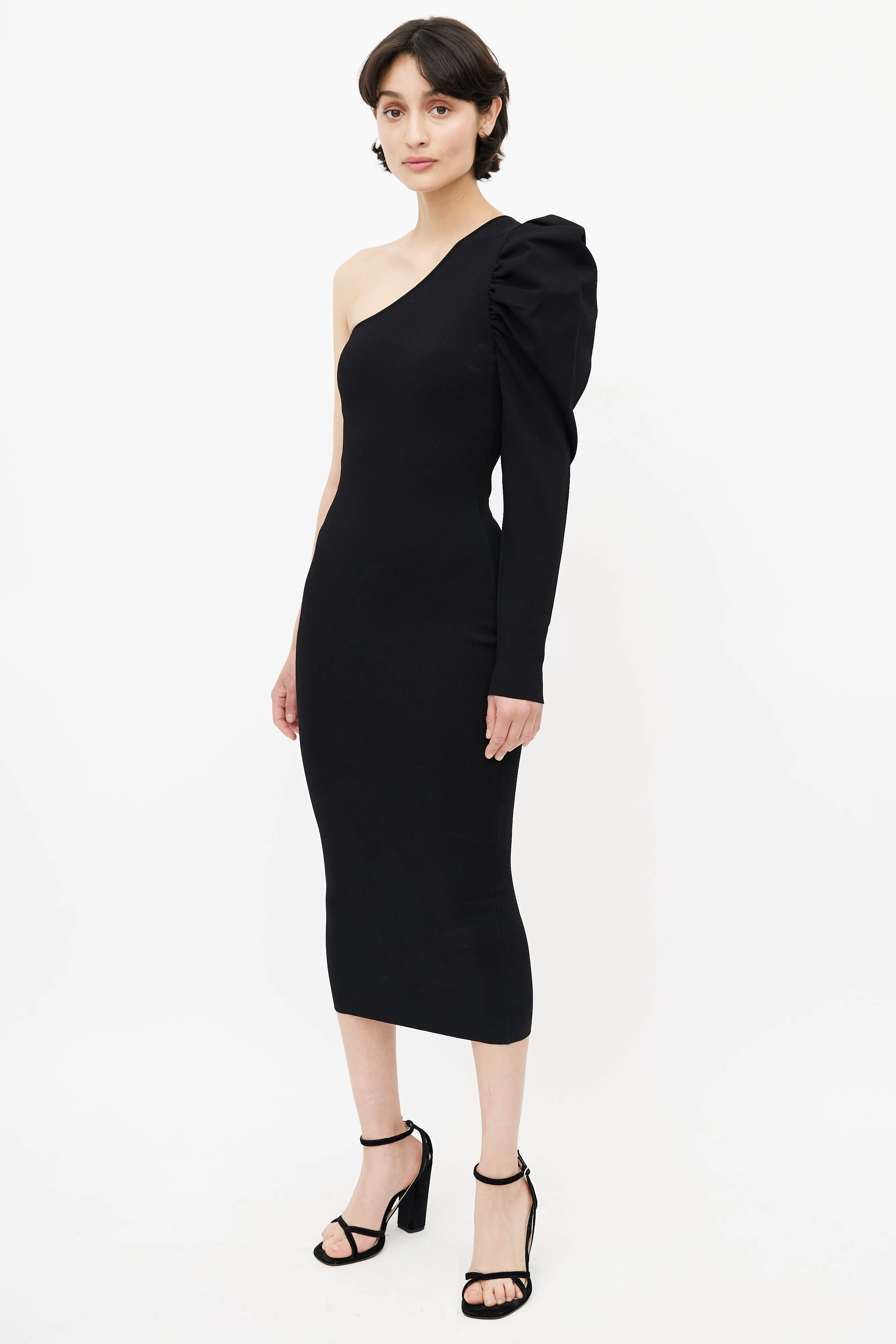 Black One Shoulder Dress