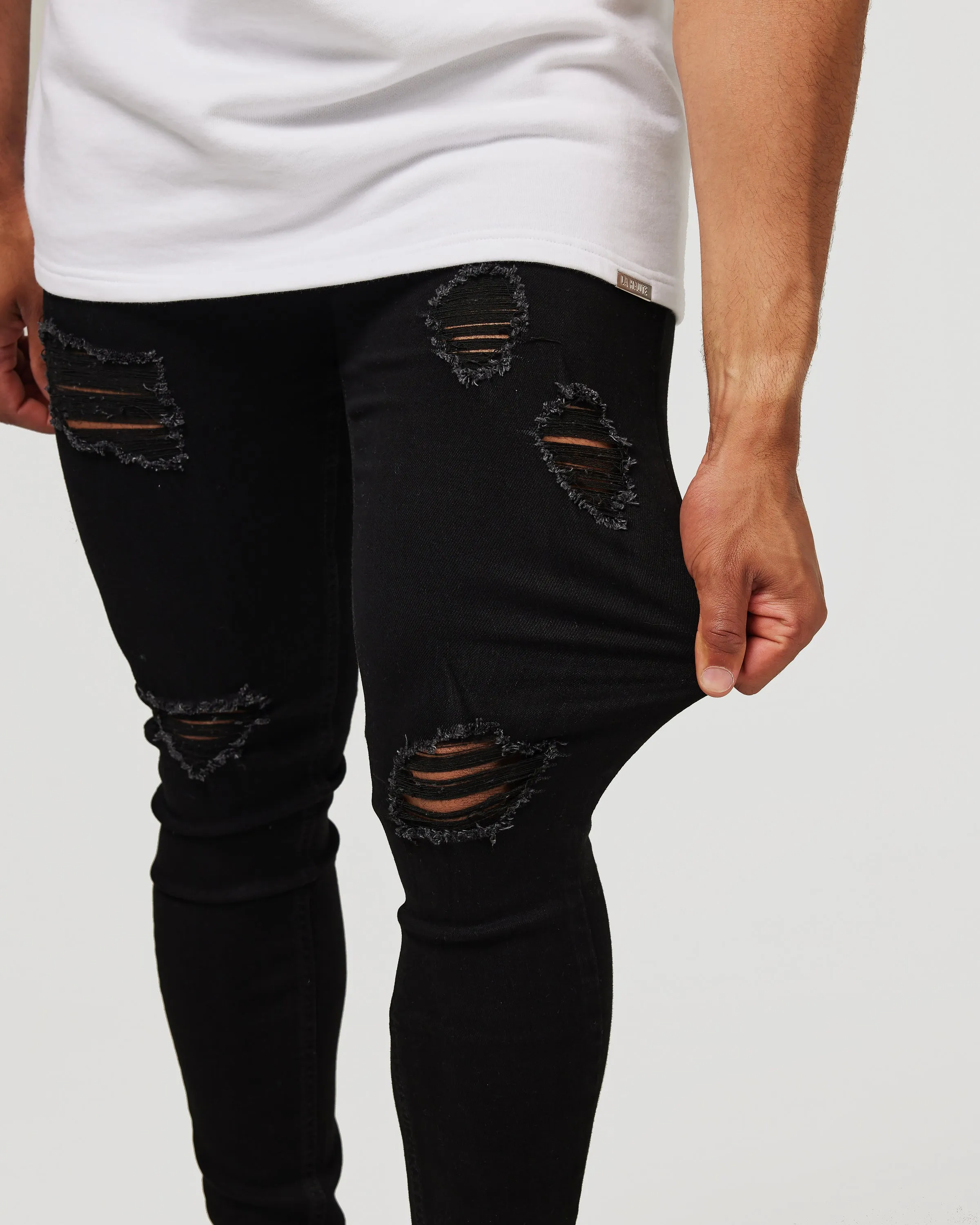 Black Ripped Jeans
