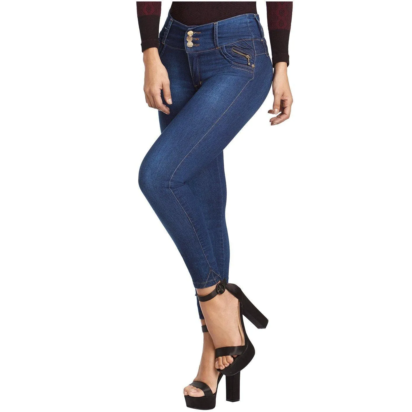 Butt Lifter Colombian Skinny Jeans for Women Laty Rose IS3004