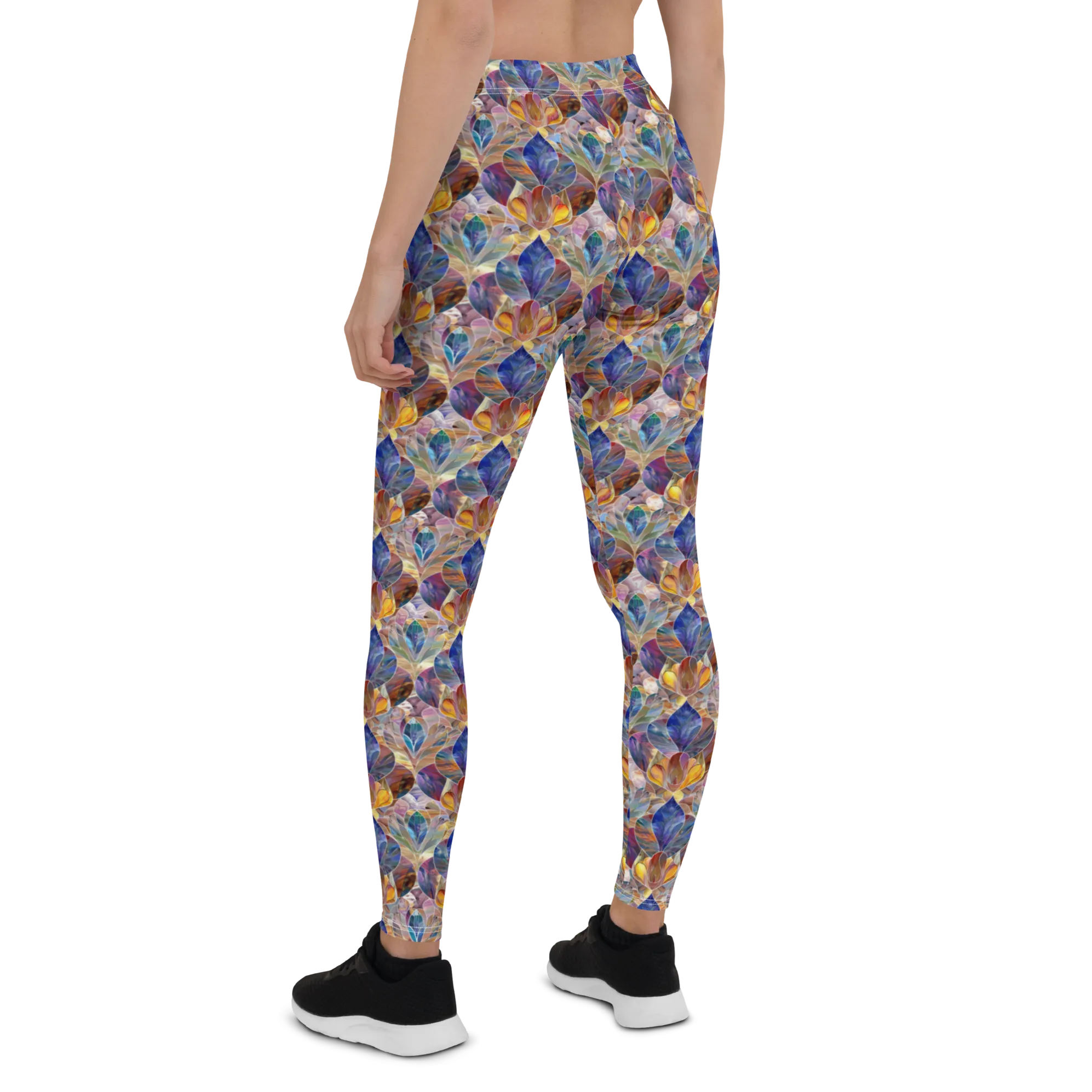 Crystal Flower Leggings