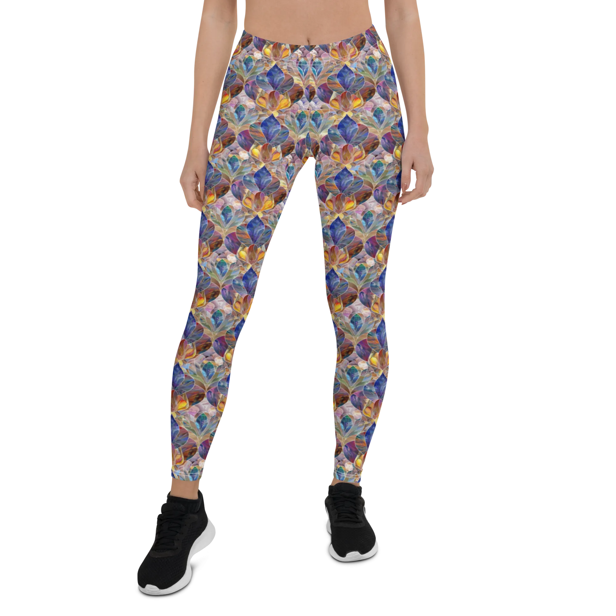 Crystal Flower Leggings
