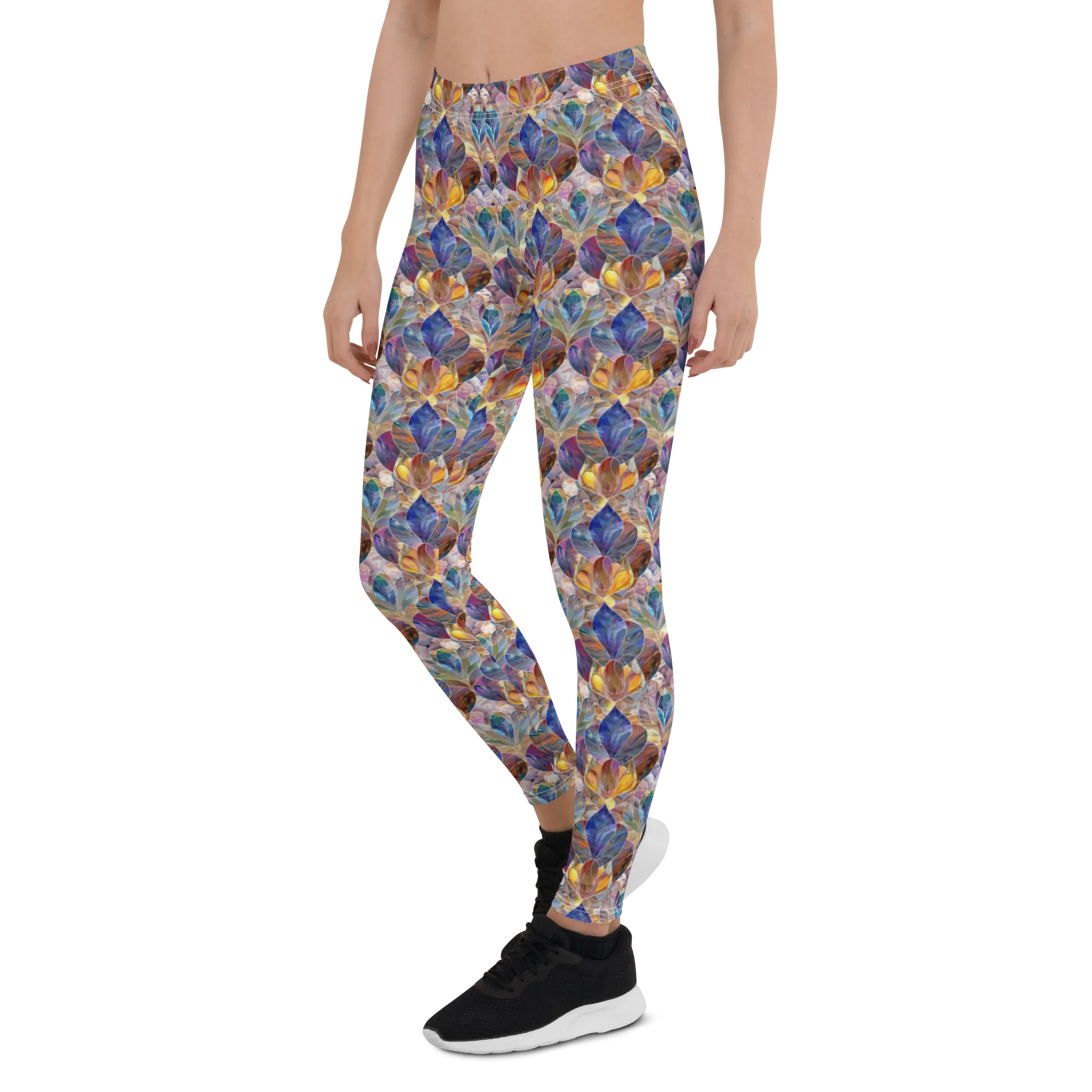 Crystal Flower Leggings