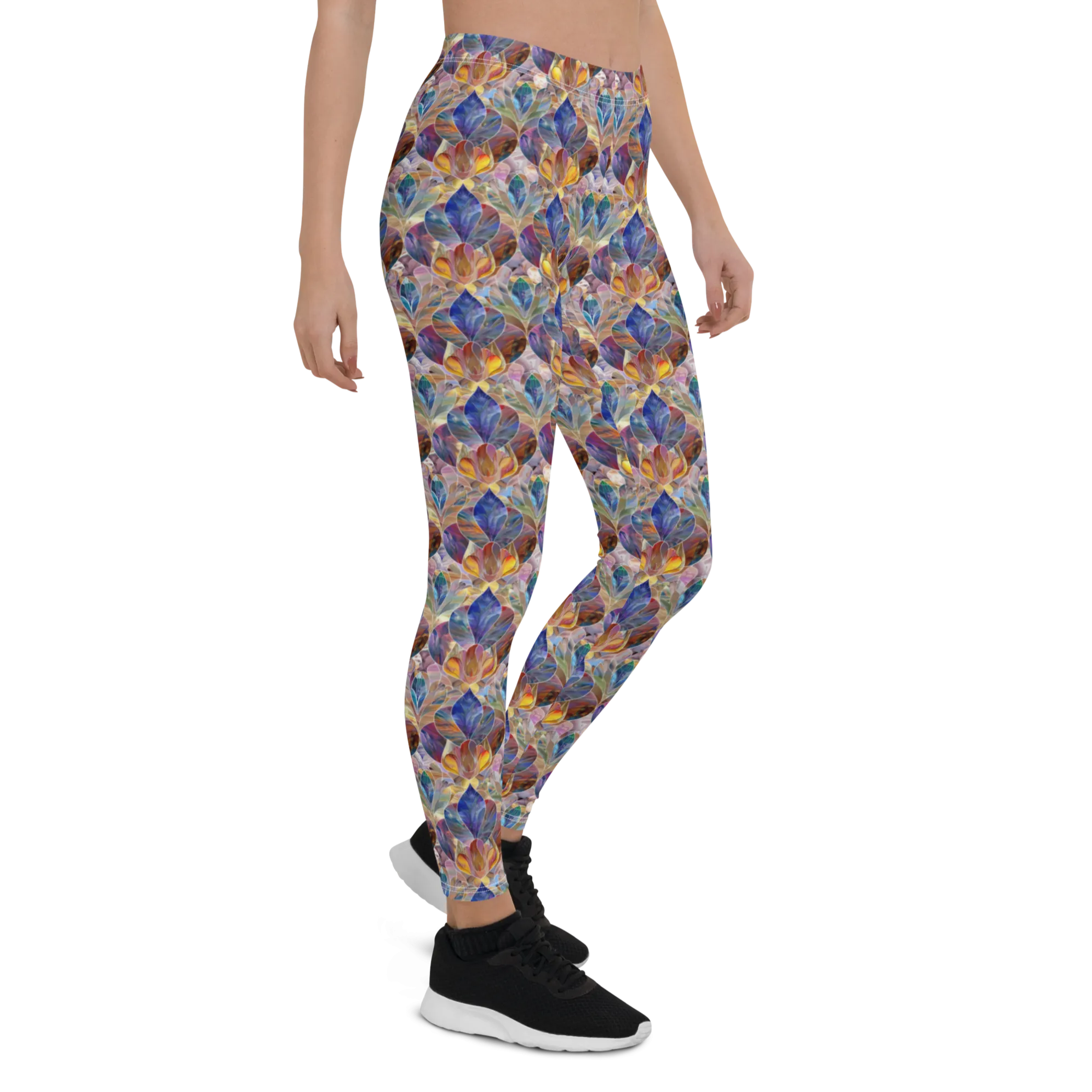 Crystal Flower Leggings