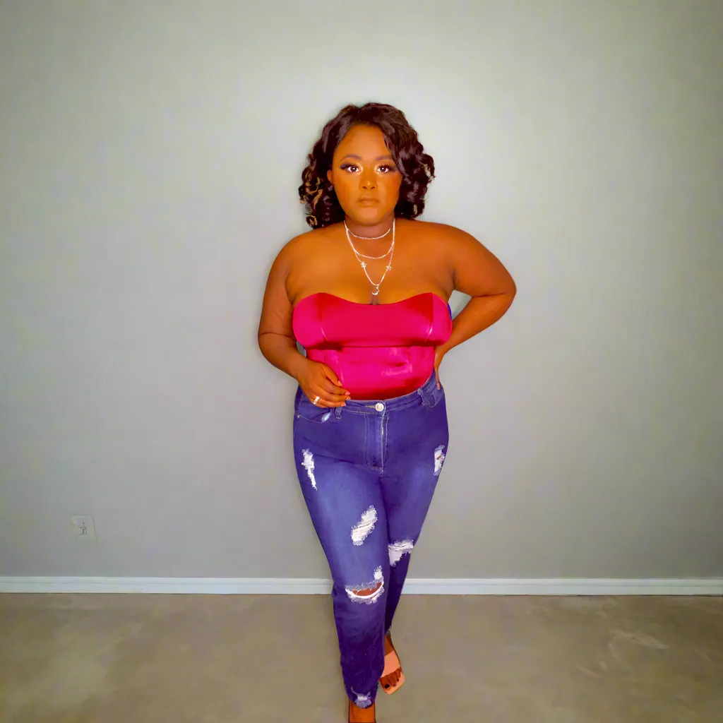 Dark Wash Rihanna Skinny Jeans