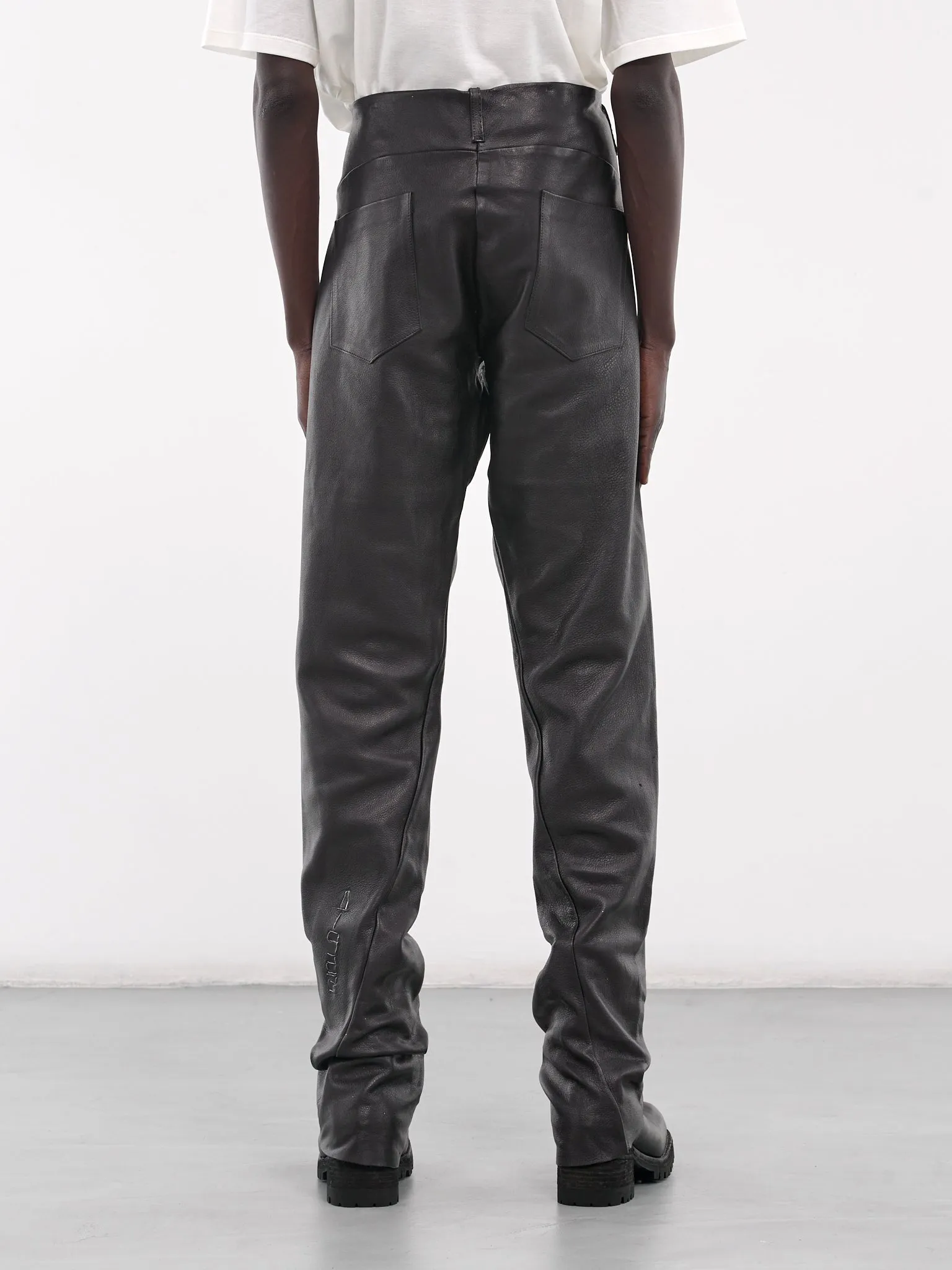 Deer Leather Trousers (JLR2-DEER-BLACK)