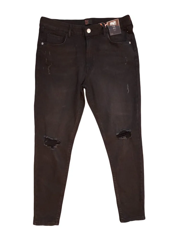 F&F Push Up Mid Rise Skinny Womens Jeans