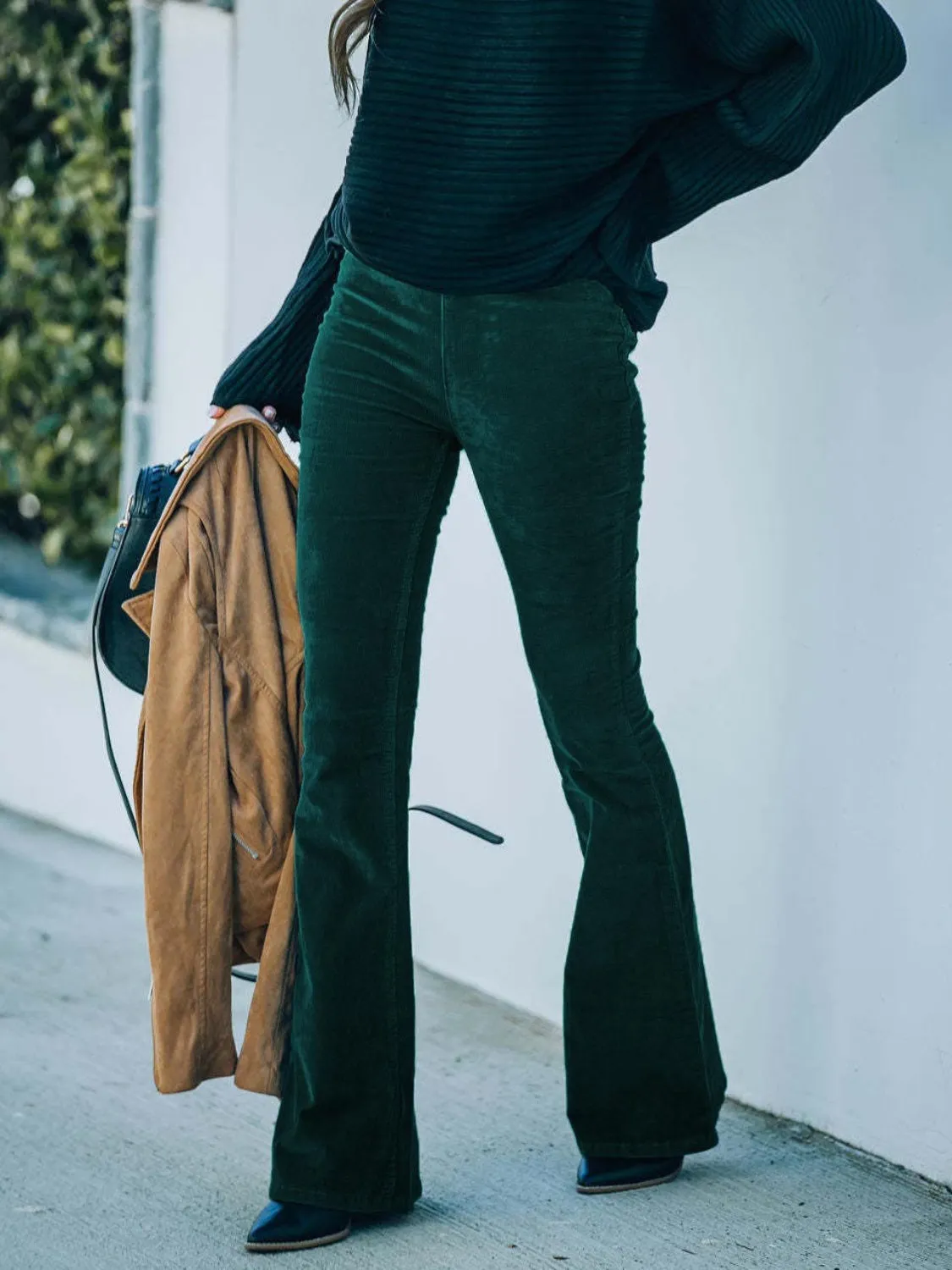 Funki Buys | Pants | Women's High Waist Bootcut Pants