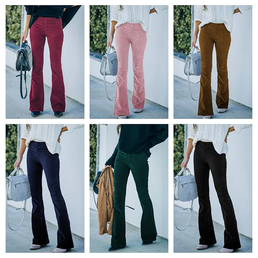 Funki Buys | Pants | Women's High Waist Bootcut Pants