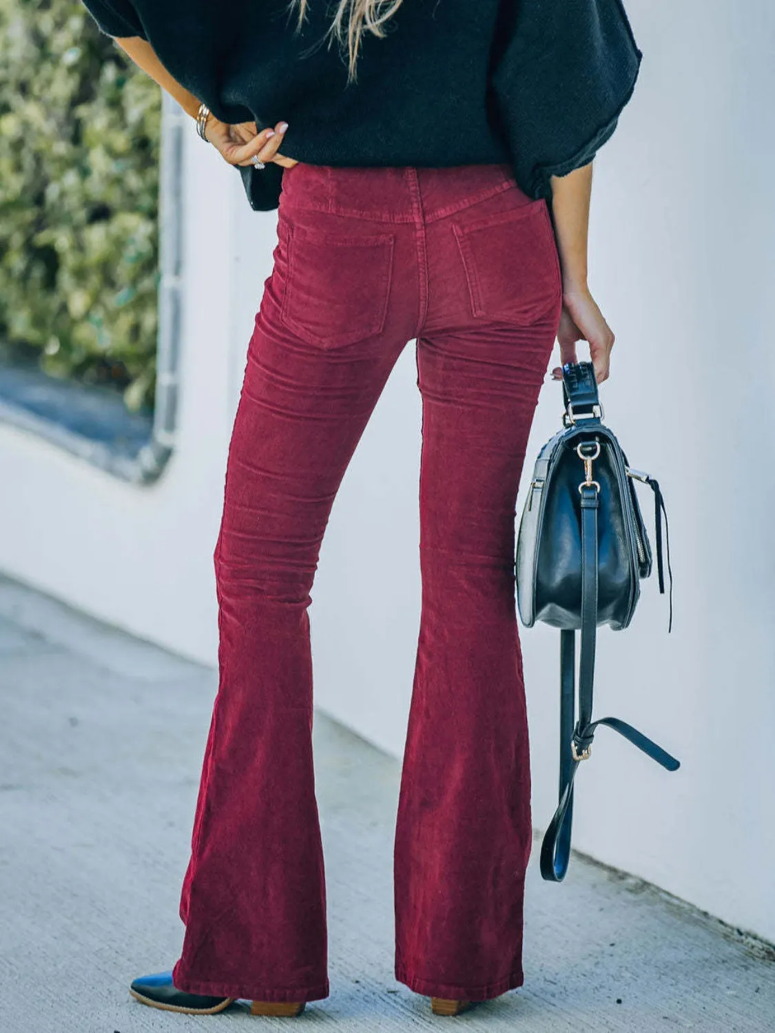 Funki Buys | Pants | Women's High Waist Bootcut Pants