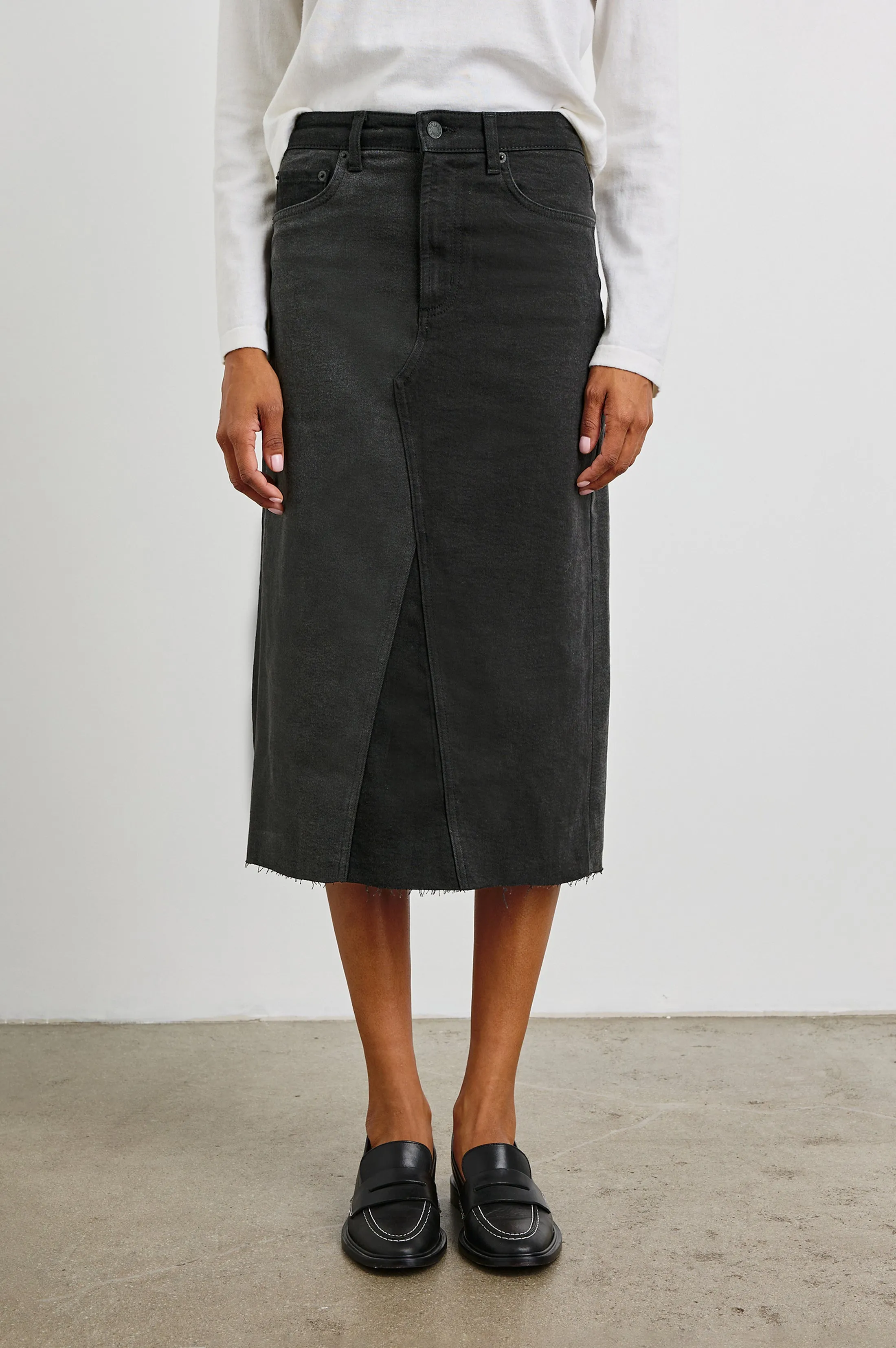 HIGHLAND SKIRT - BLACK PATCHWORK