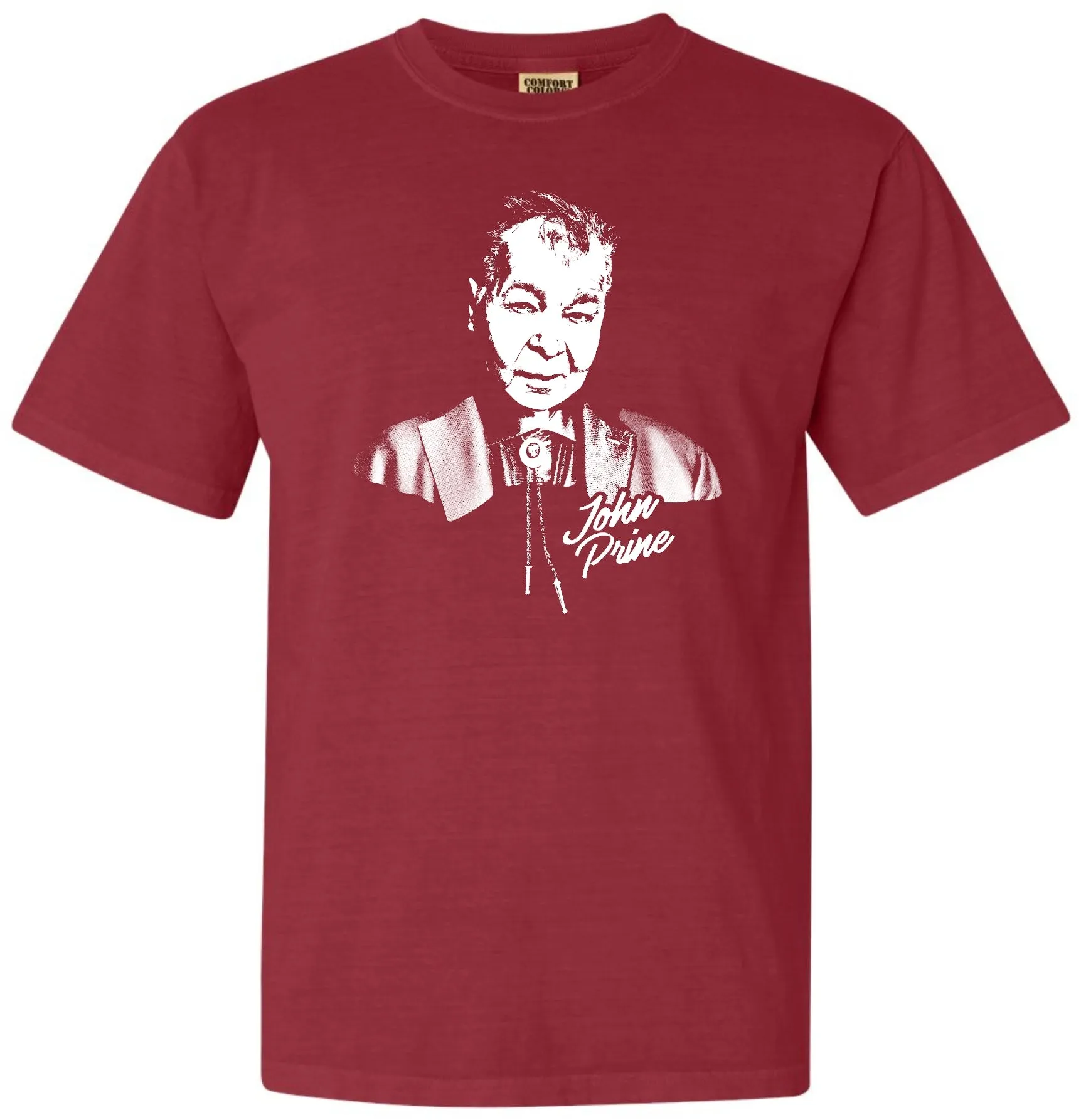 John Prine - Profile T-Shirt - OH BOY RECORDS