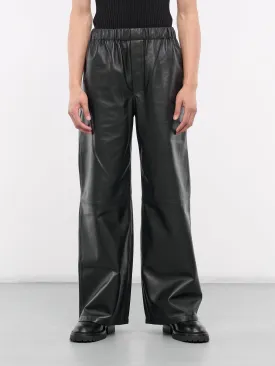 Leather Boxer Pants (CO-PT006-M-LEA001-BLACK)