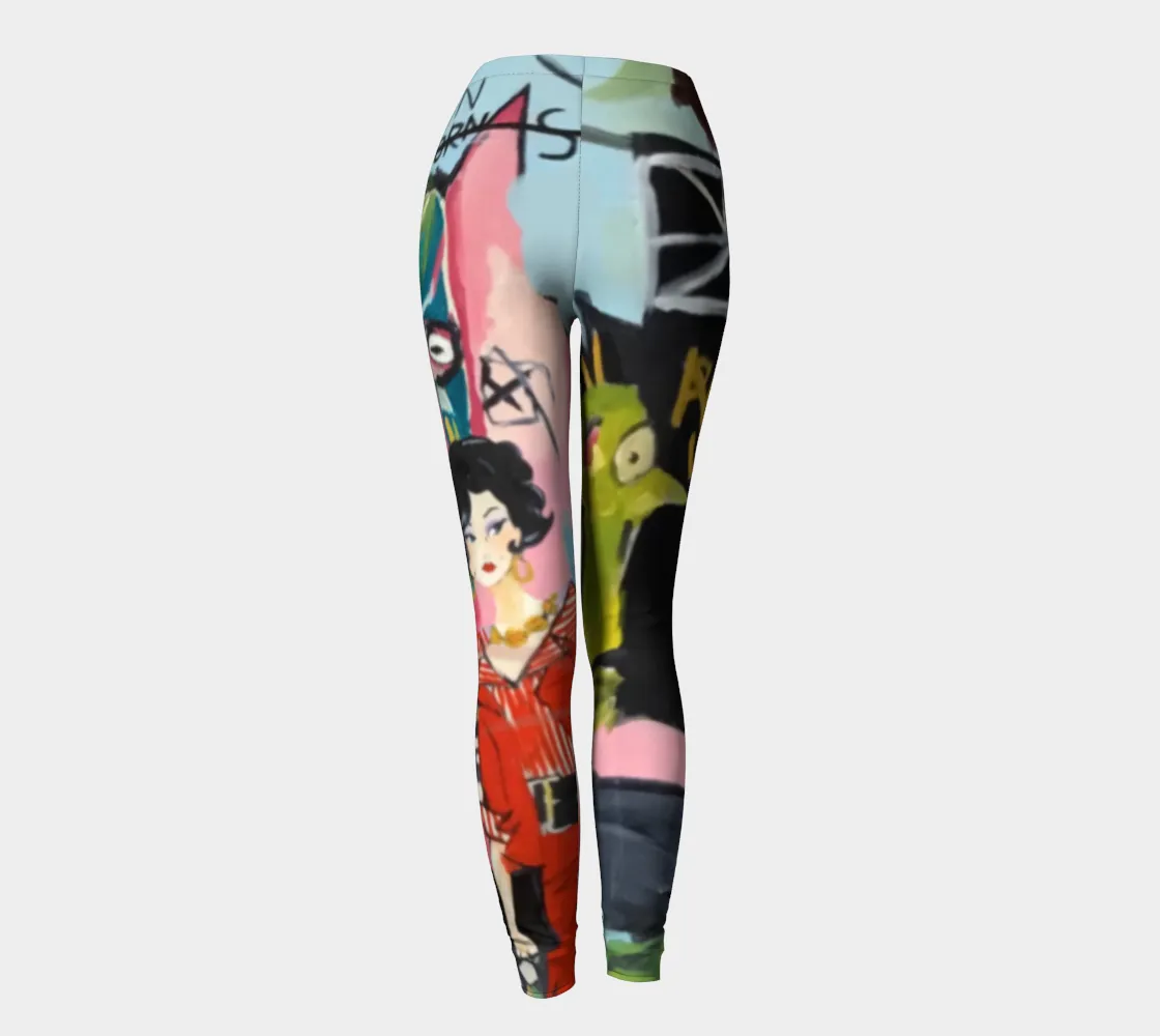 Leggings - Susan’s Basquiat