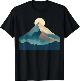 Minimalist mountain landscape T-Shirt