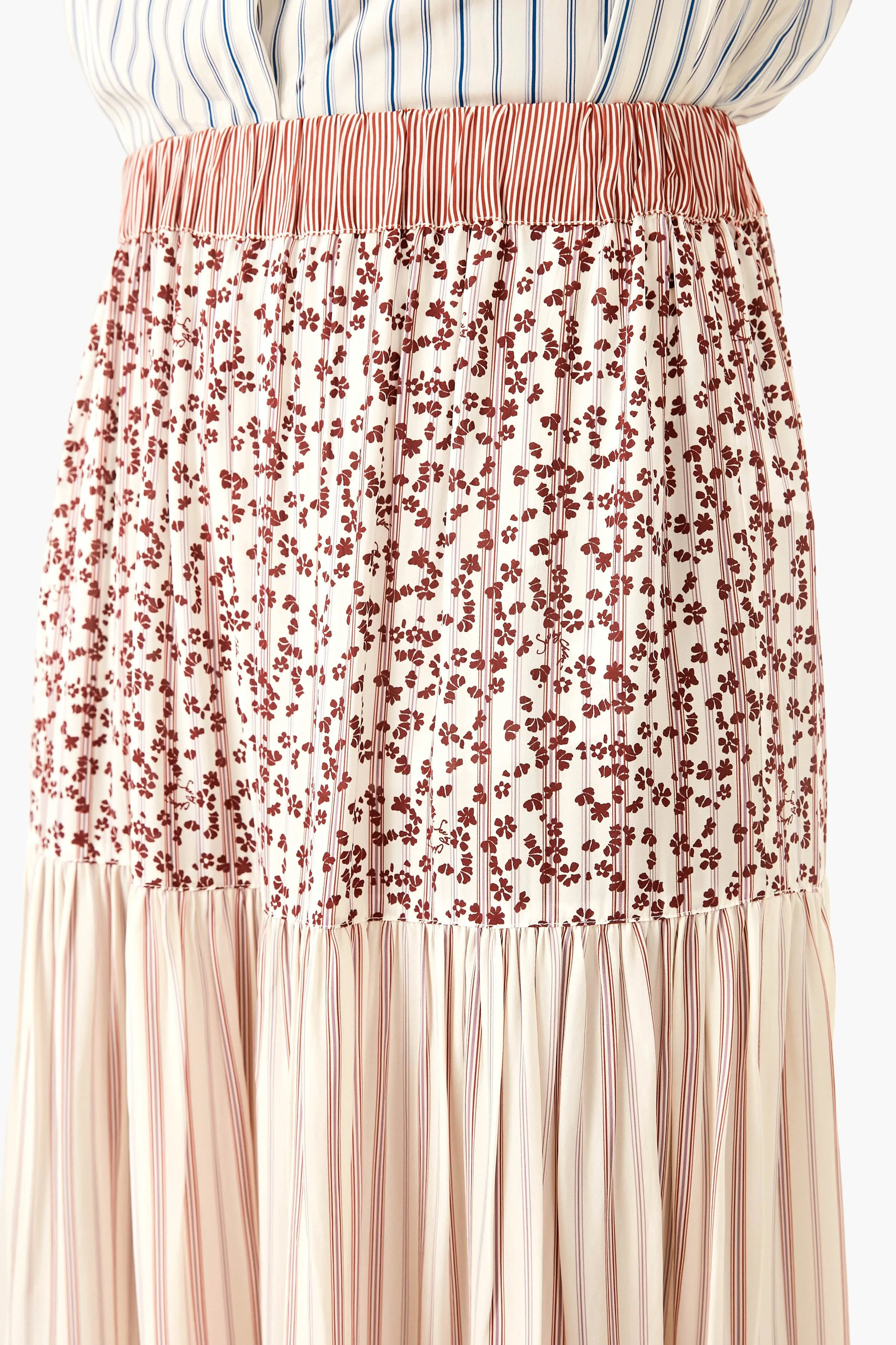 Multicolor Kim Patchwork Skirt