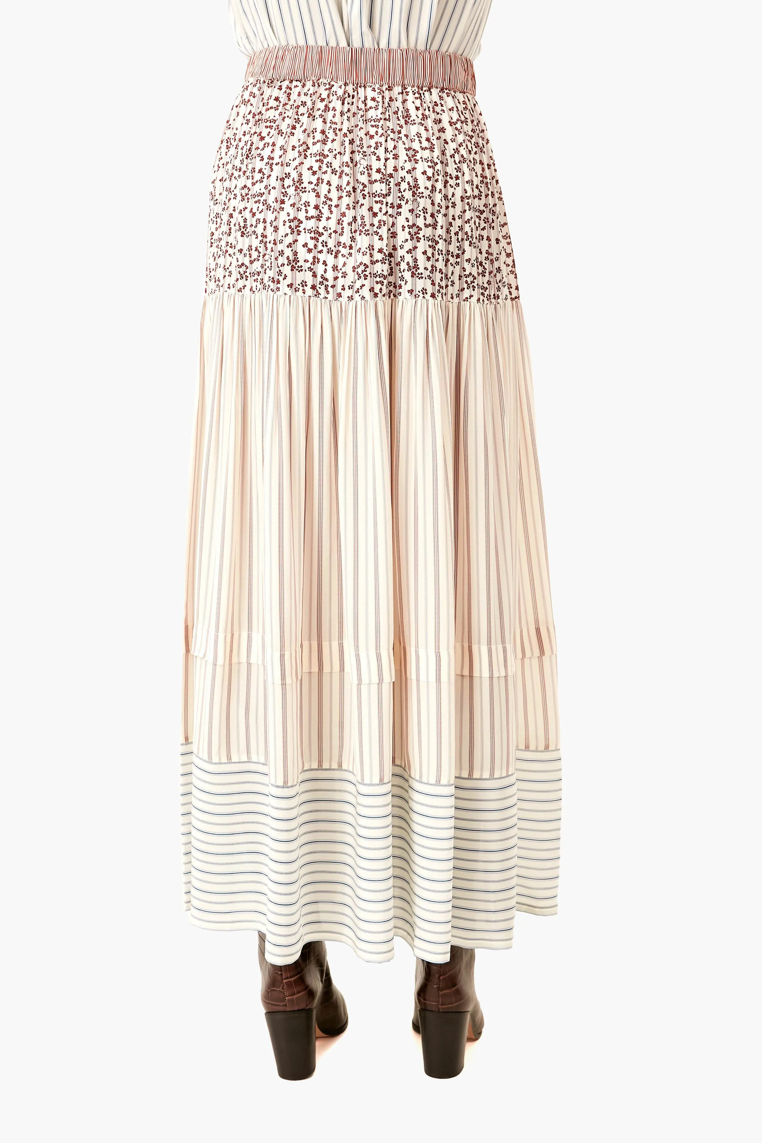 Multicolor Kim Patchwork Skirt