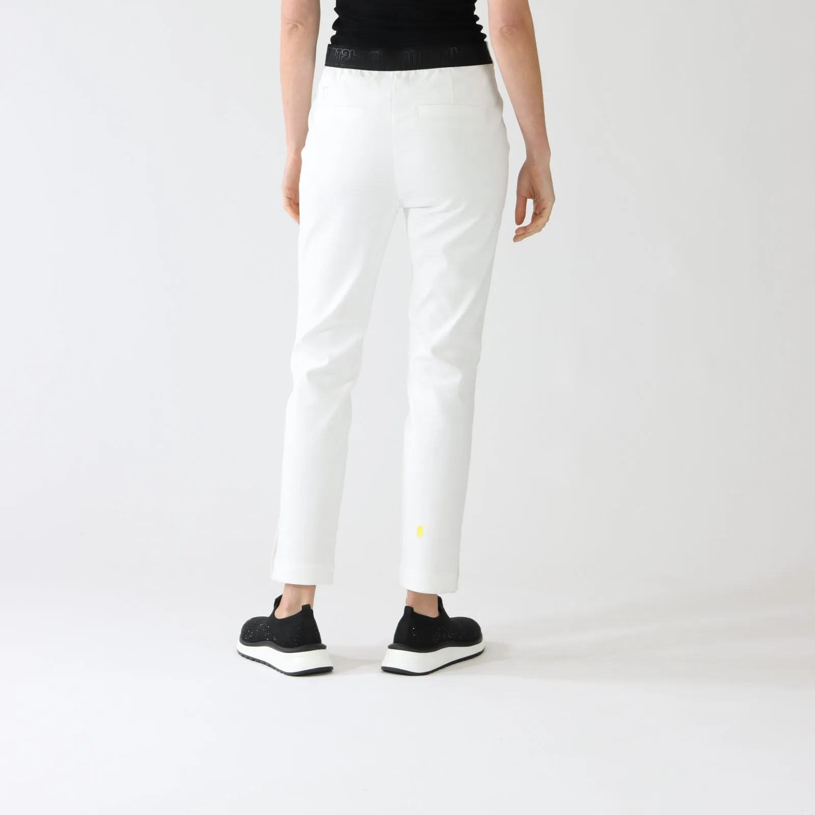 Off White Sports Waistband Sliven Pants