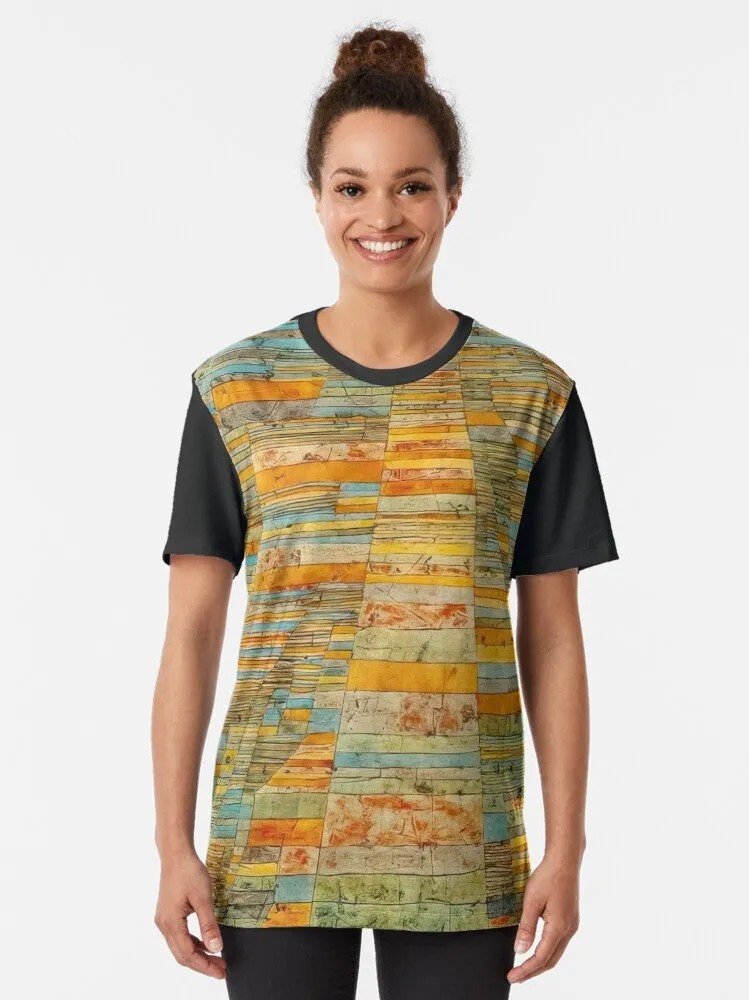 "Paul Klee's "Red Balloon" Vintage Graphic T-Shirt