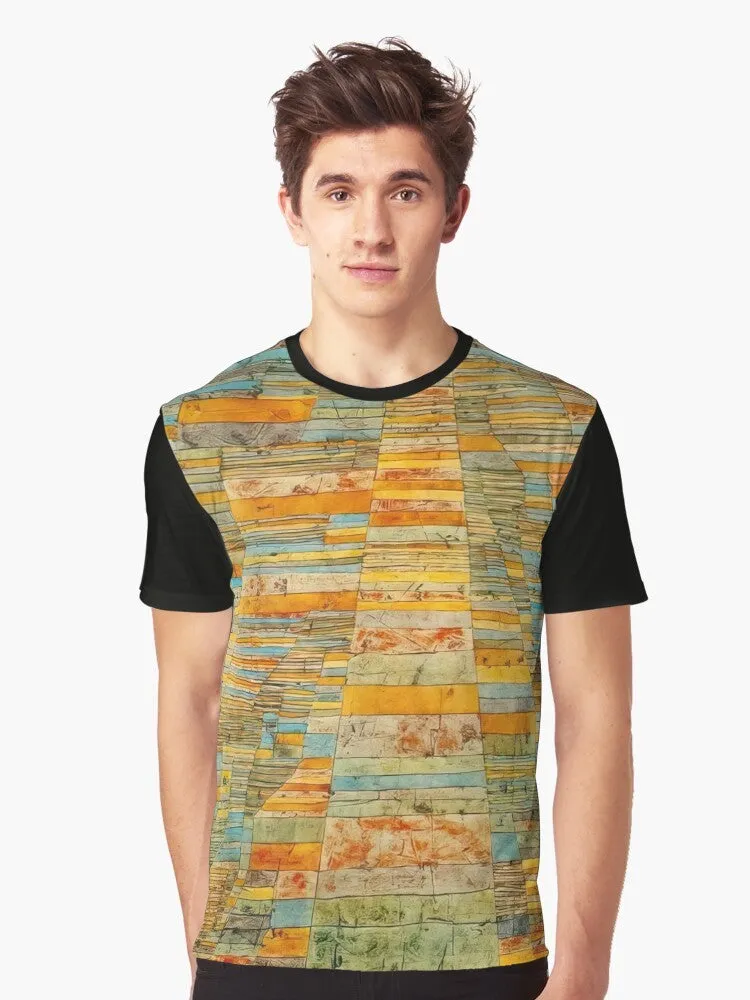 "Paul Klee's "Red Balloon" Vintage Graphic T-Shirt