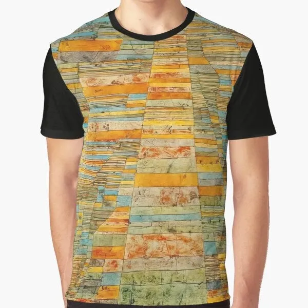 "Paul Klee's "Red Balloon" Vintage Graphic T-Shirt
