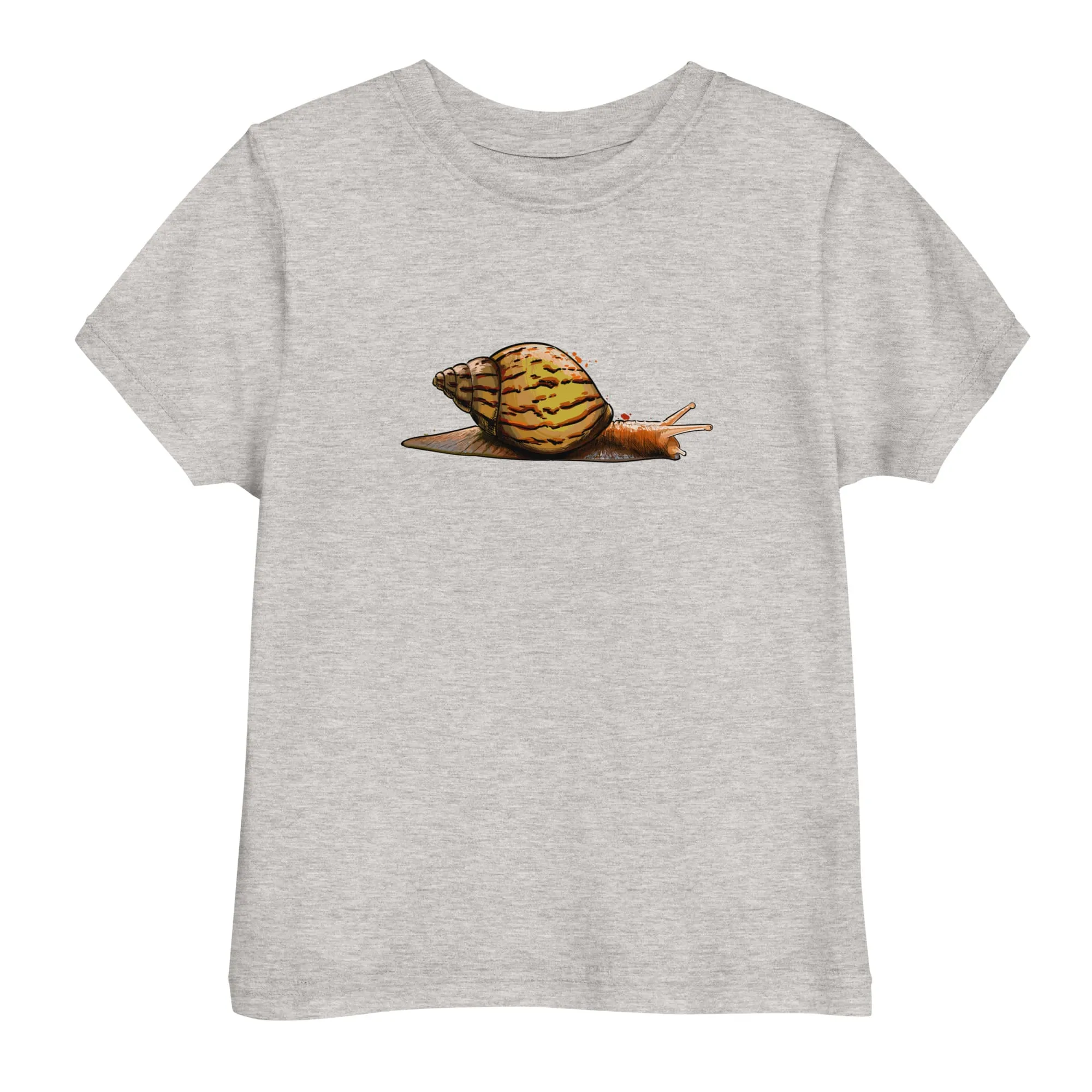 "Watercolor Snail" Snail T-Shirt for Toddlers