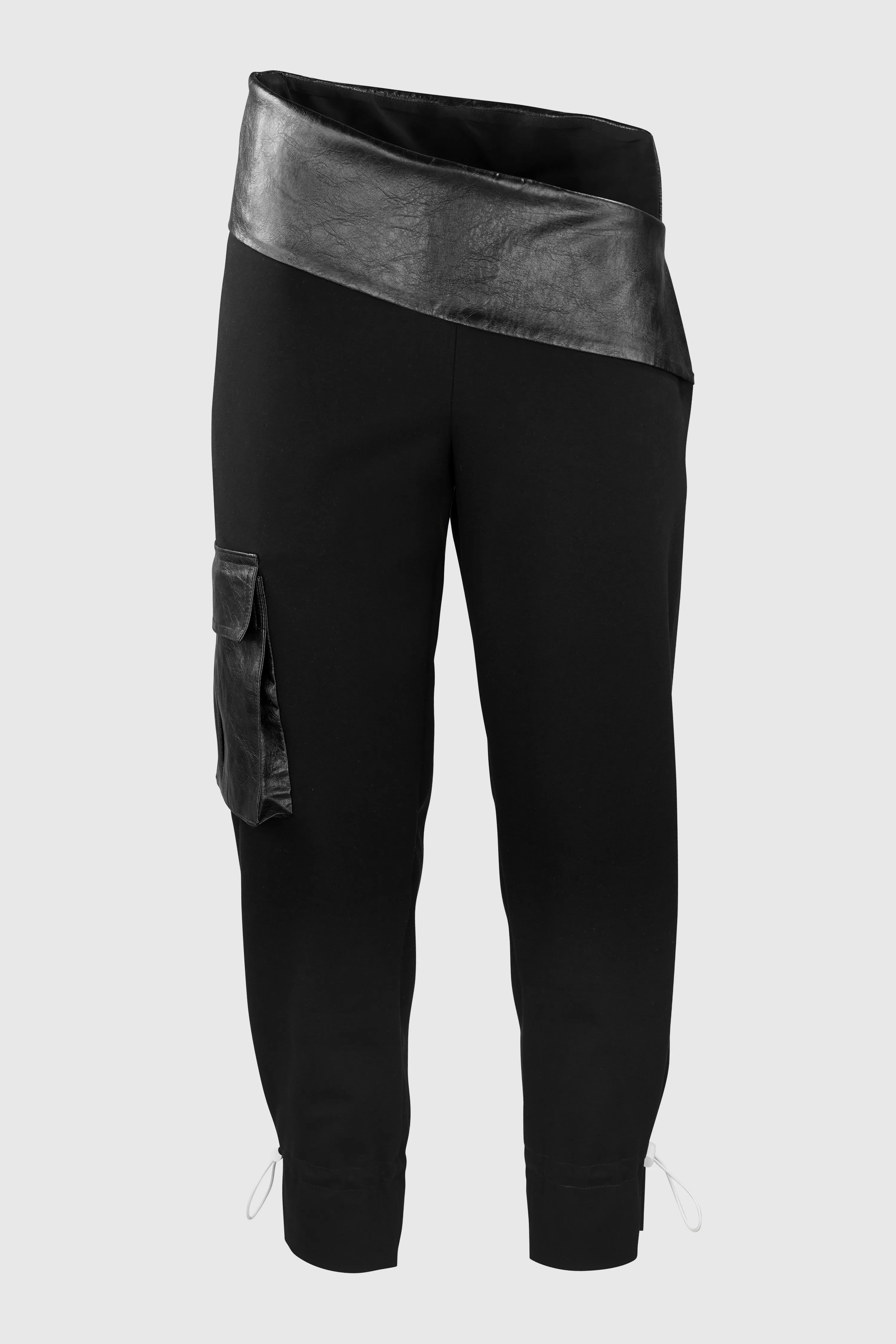 ROMA SLANTED WAIST TRACKSUIT PANTS