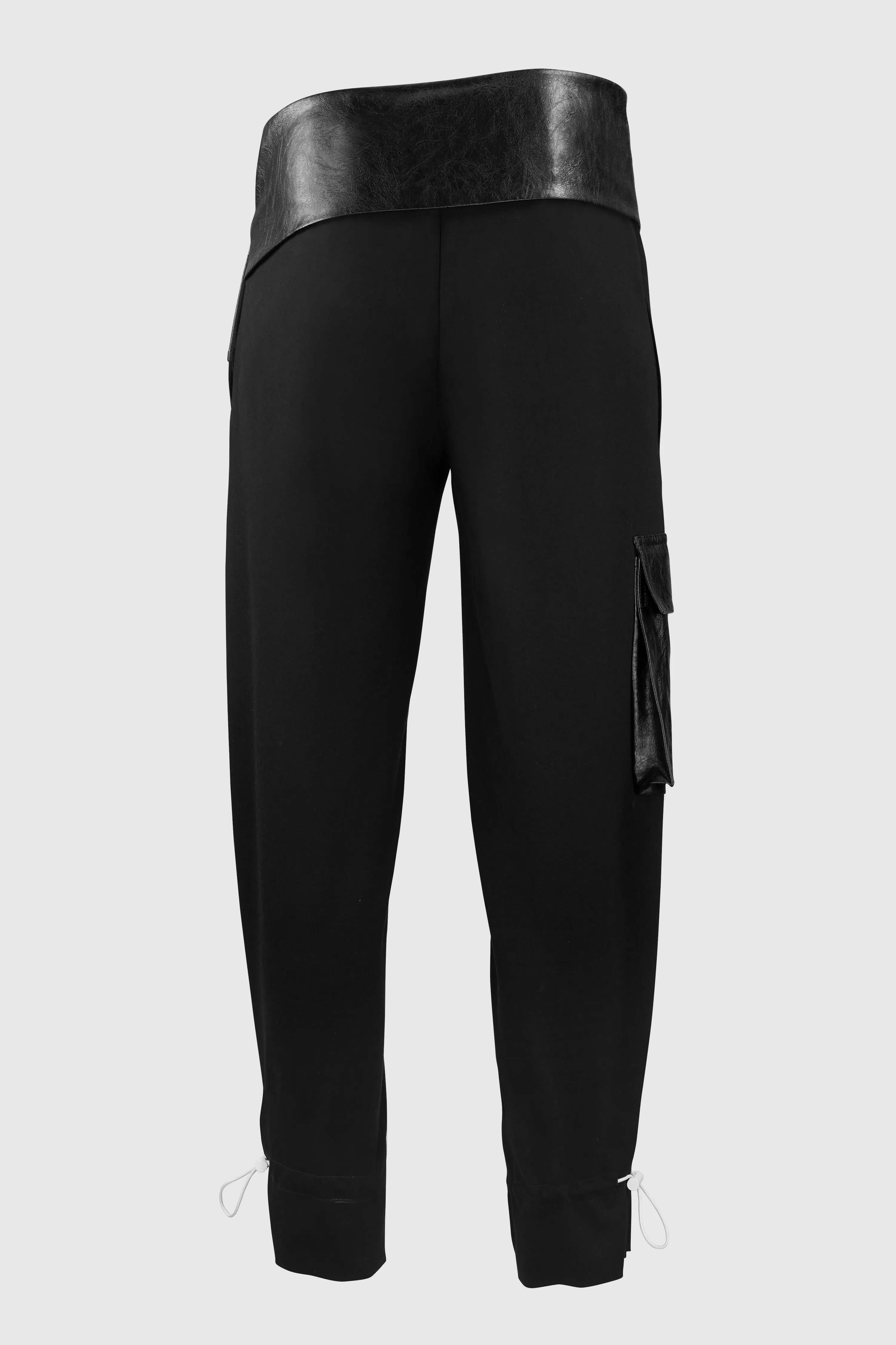 ROMA SLANTED WAIST TRACKSUIT PANTS