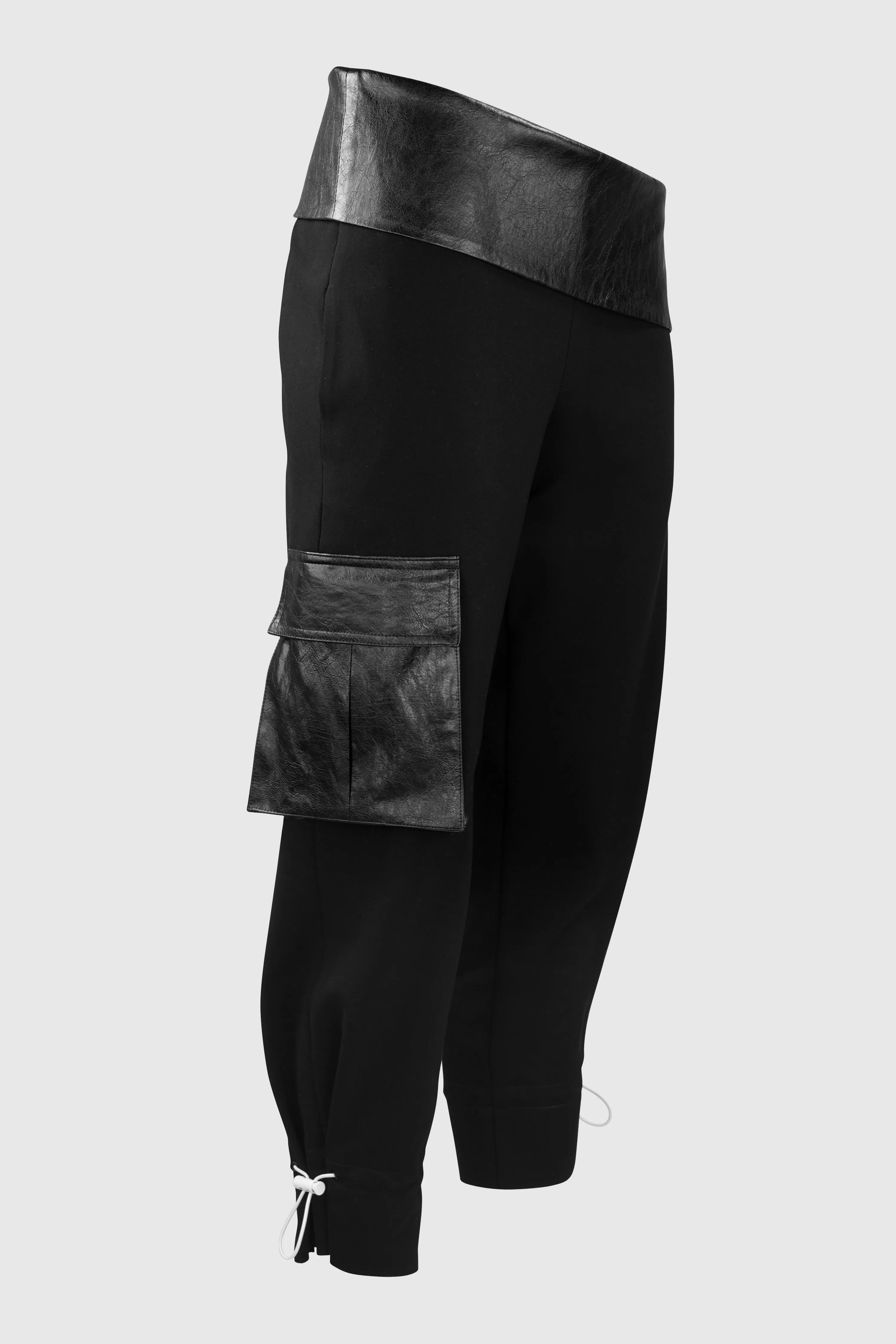 ROMA SLANTED WAIST TRACKSUIT PANTS