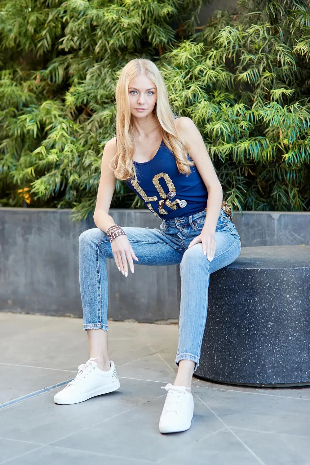 Special A High-Rise Skinny with Destroy