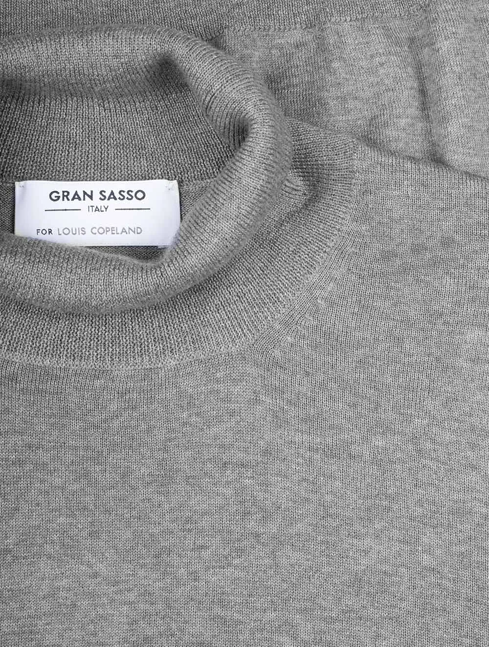 Turtle Neck Knitwear Grey