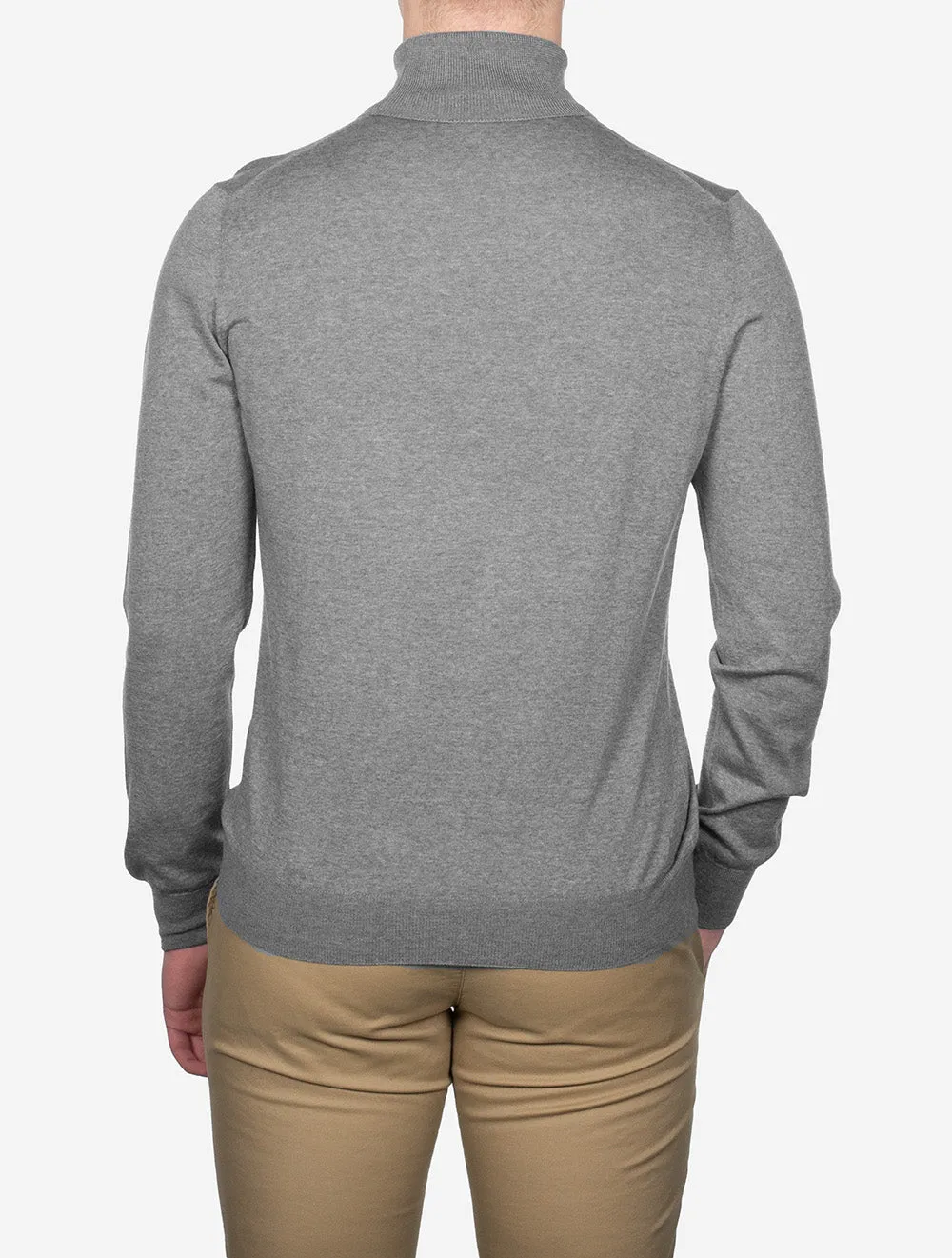 Turtle Neck Knitwear Grey