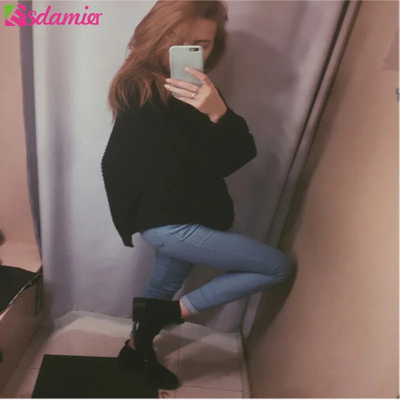 VenusFox Push Up Vintage High Waist Jeans