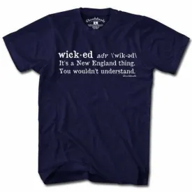 Wicked Definition T-Shirt | Unisex / M / Navy