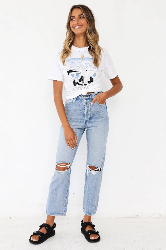 WRANGLER Lita Jeans Rebellion Blue